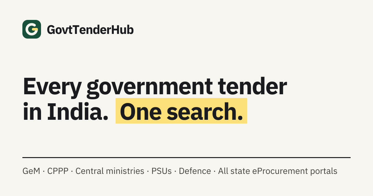 UP Tenders 2026: 12,388 Live Uttar Pradesh e-Tenders